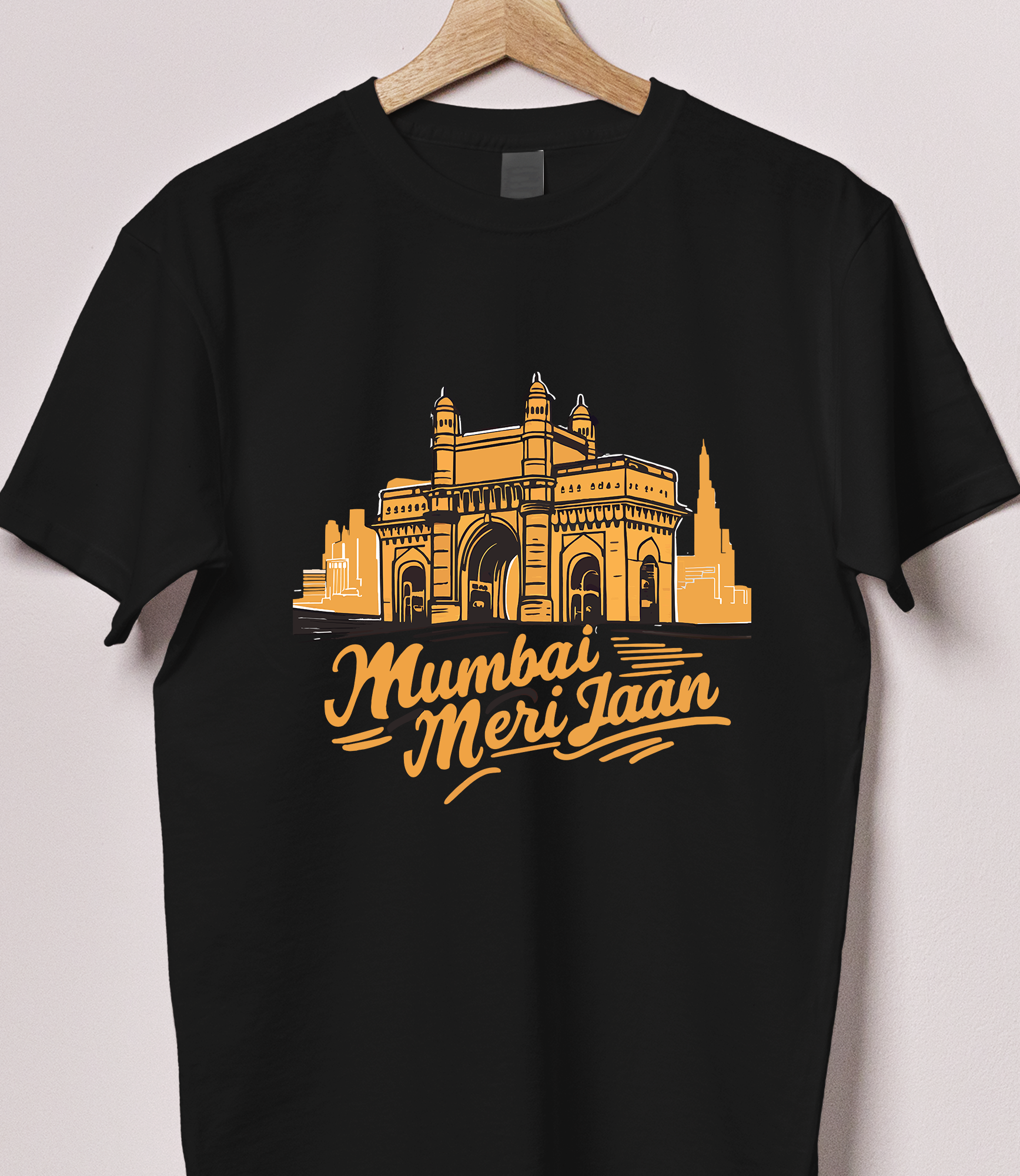 Mumbai Meri Jaan Gateway of India Tshirt