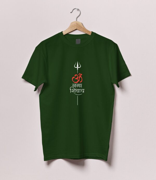 Om Namah Shivay Trishul Tshirt - Image 4