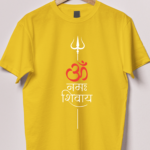 Om Namah Shivay Trishul Tshirt