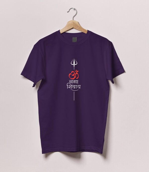 Om Namah Shivay Trishul Tshirt - Image 8