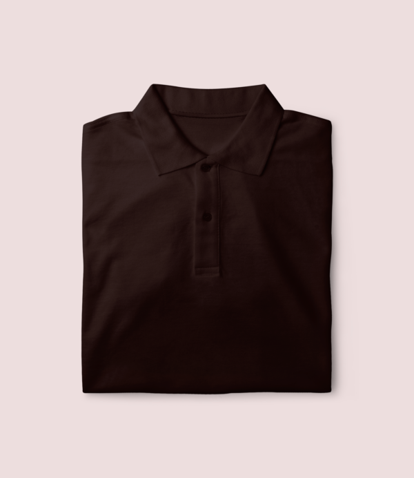 Polo Tshirt - Coffee Brown