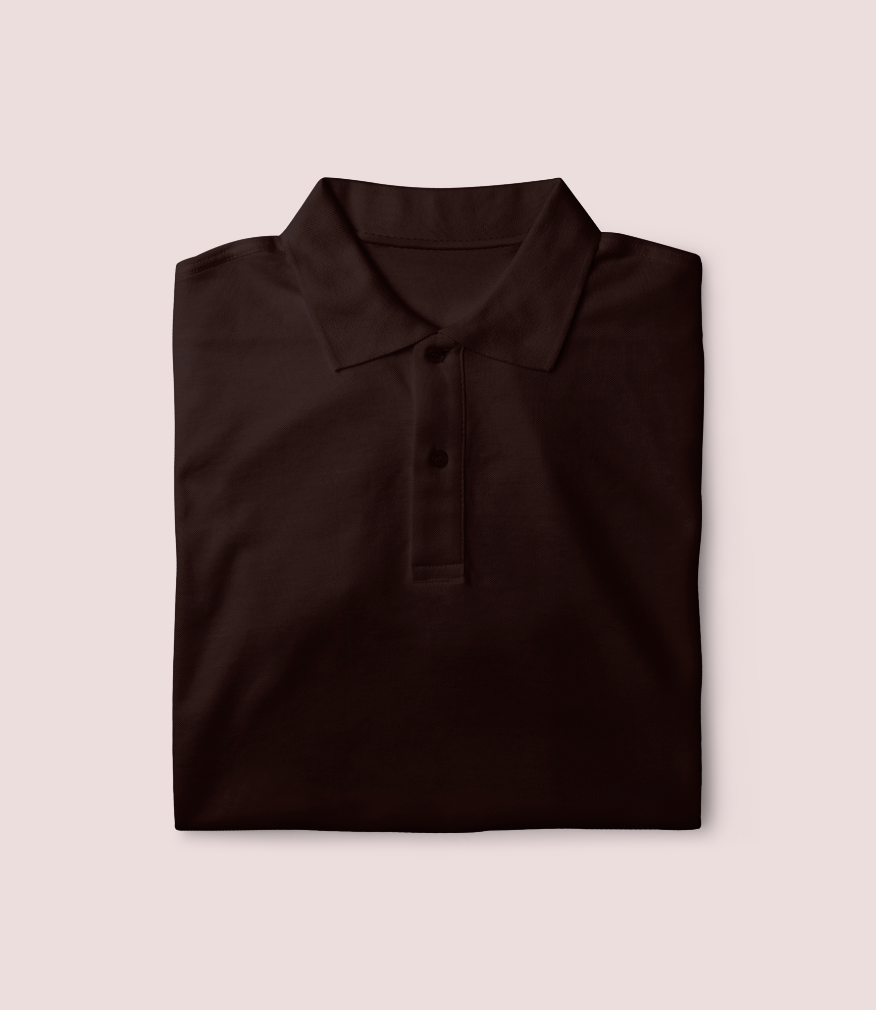 Polo Tshirt - Coffee Brown