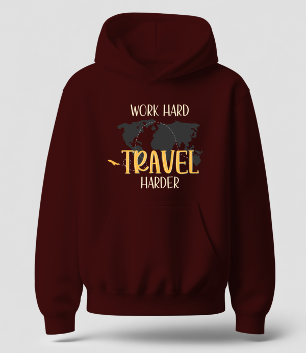 Work Hard - Hoodie - Image 4