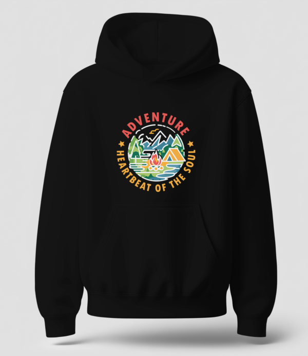 Adventure Heartbeat - Hoodie - Image 2