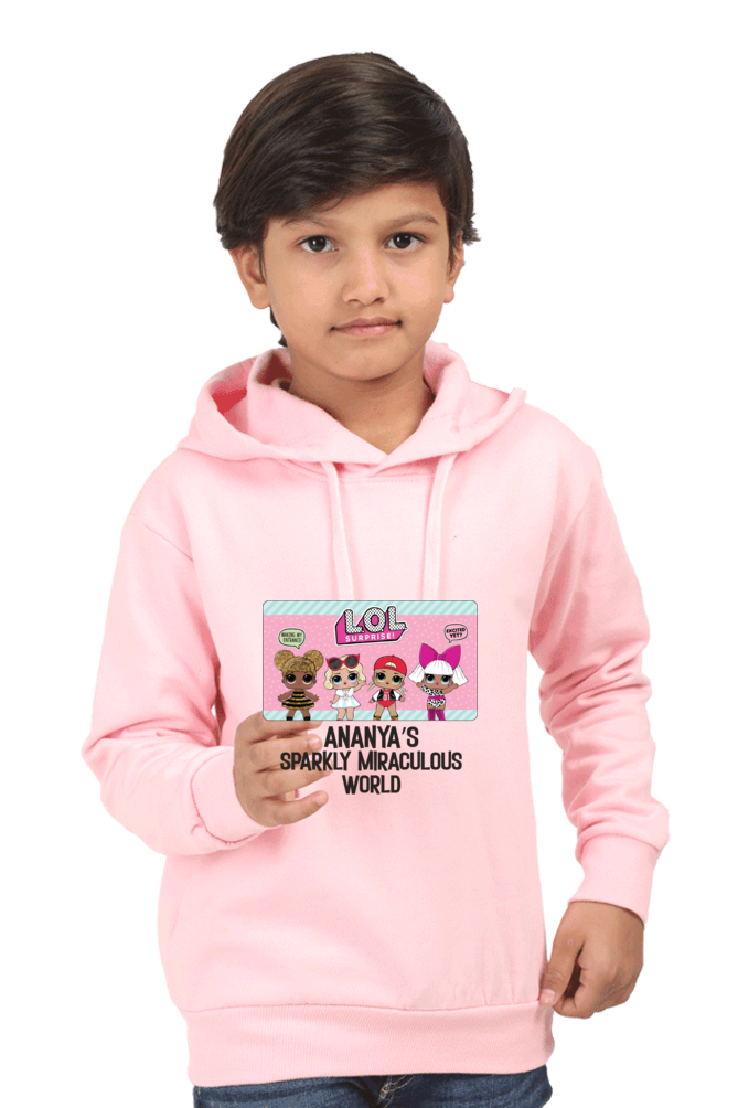 Hansraj Light Pink Hoodie