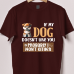 Dog dosent like you