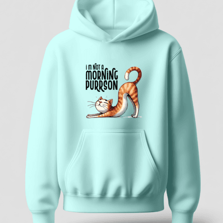 Not a Morning Purrson - Hoodie